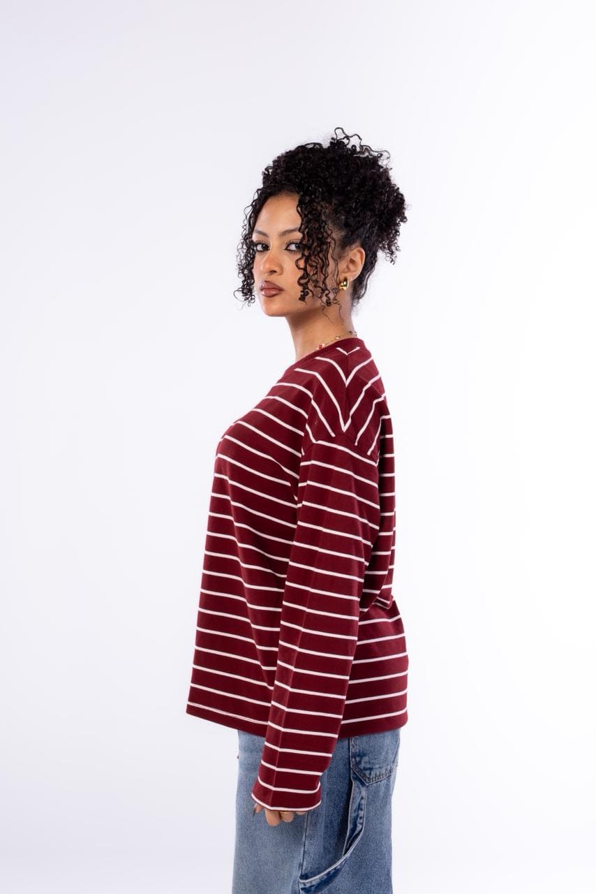 Striped Long Sleeve Tee