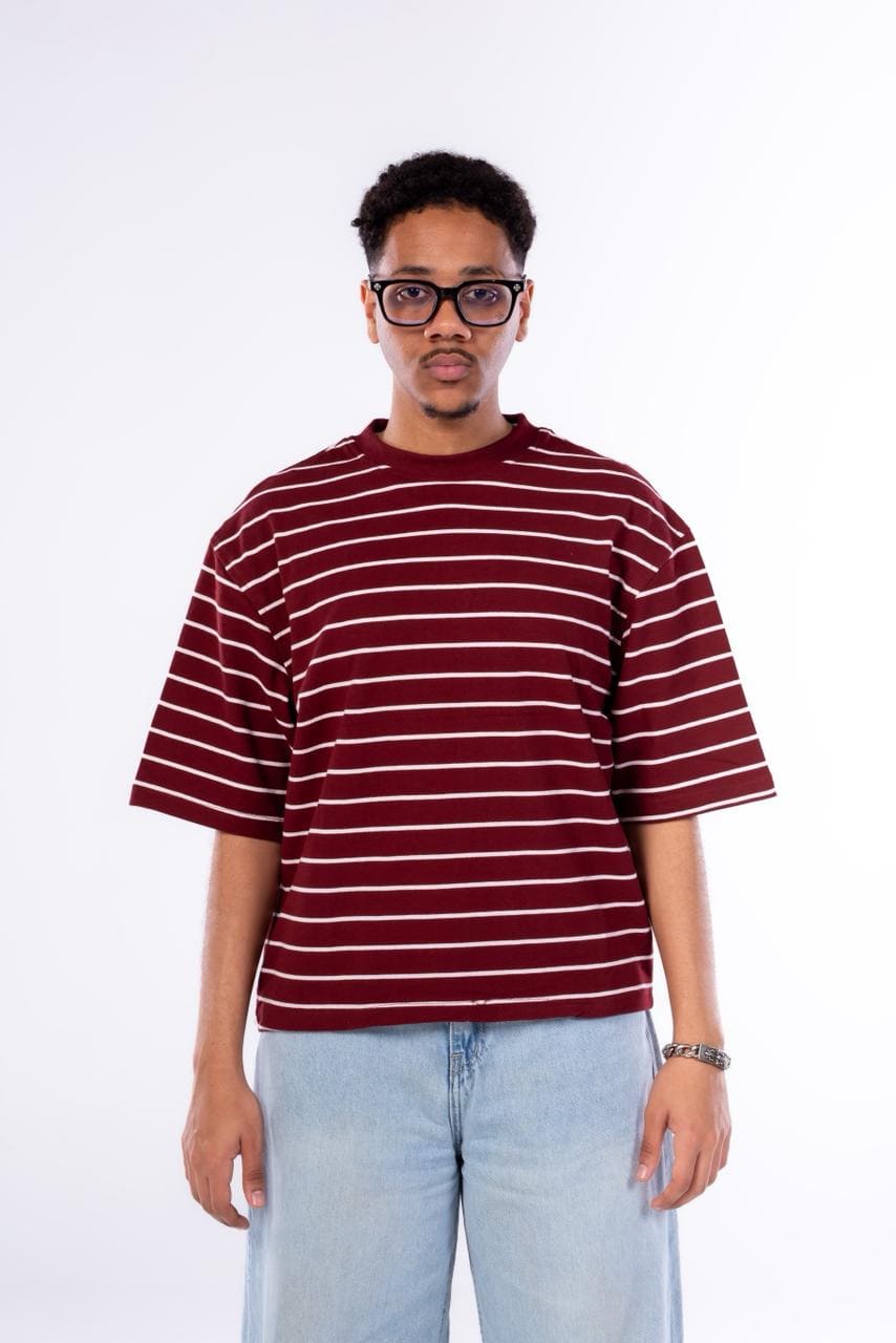 Striped Oversized Tee