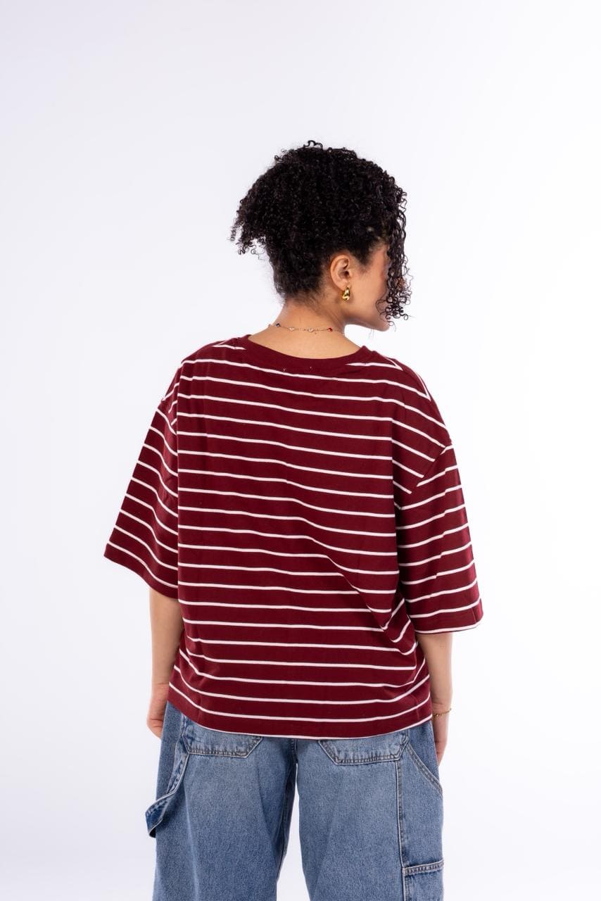 Striped Oversized Tee