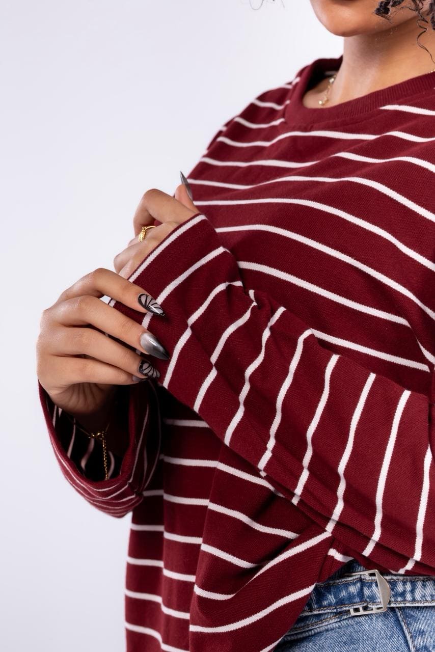 Striped Long Sleeve Tee