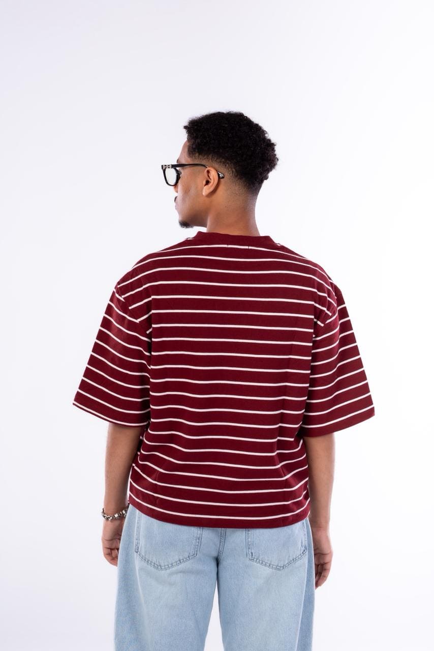 Striped Oversized Tee