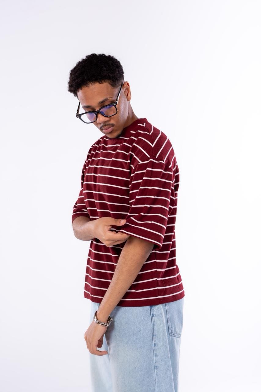 Striped Oversized Tee
