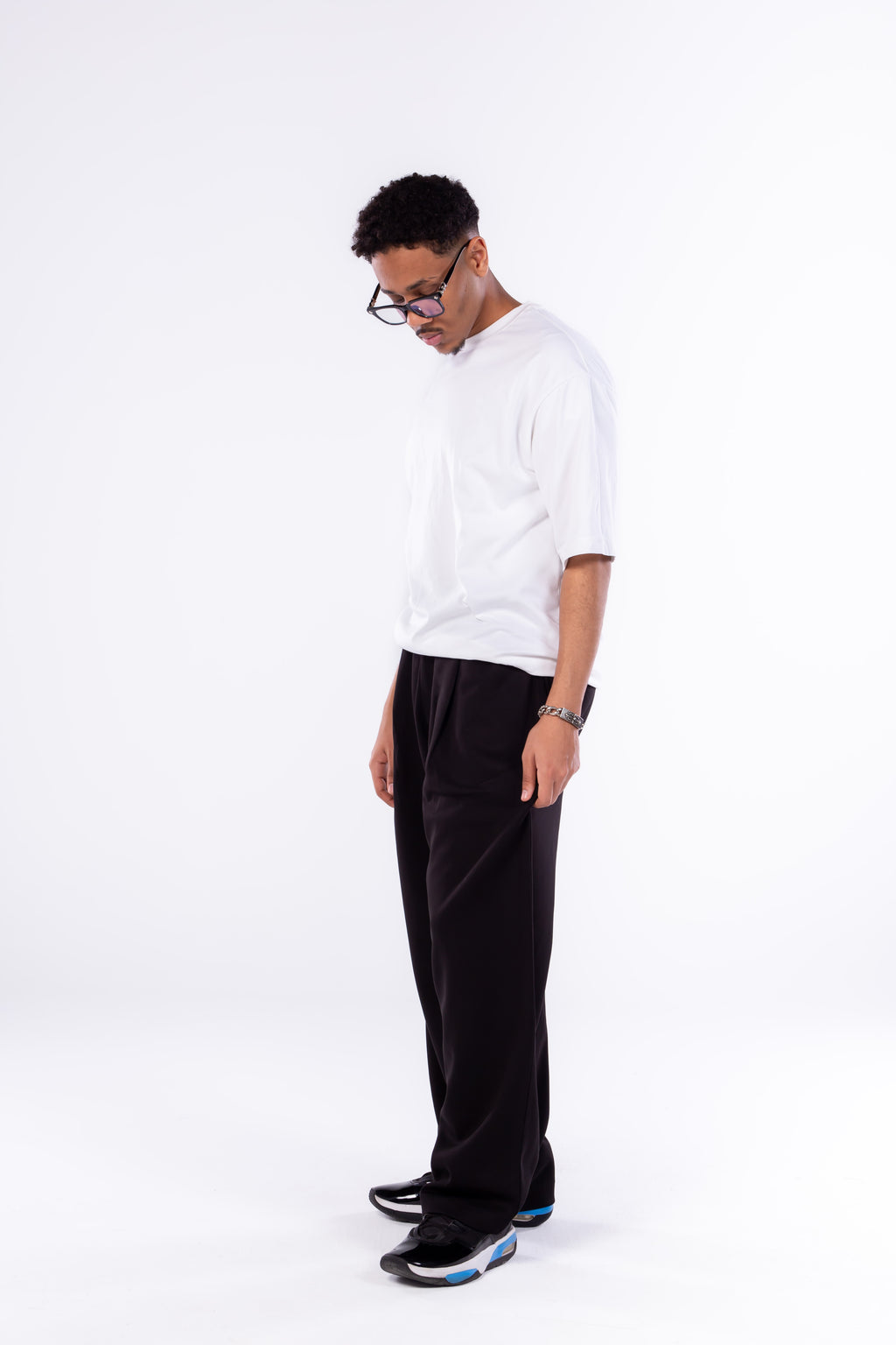 Relaxed Fit Pants BLACK
