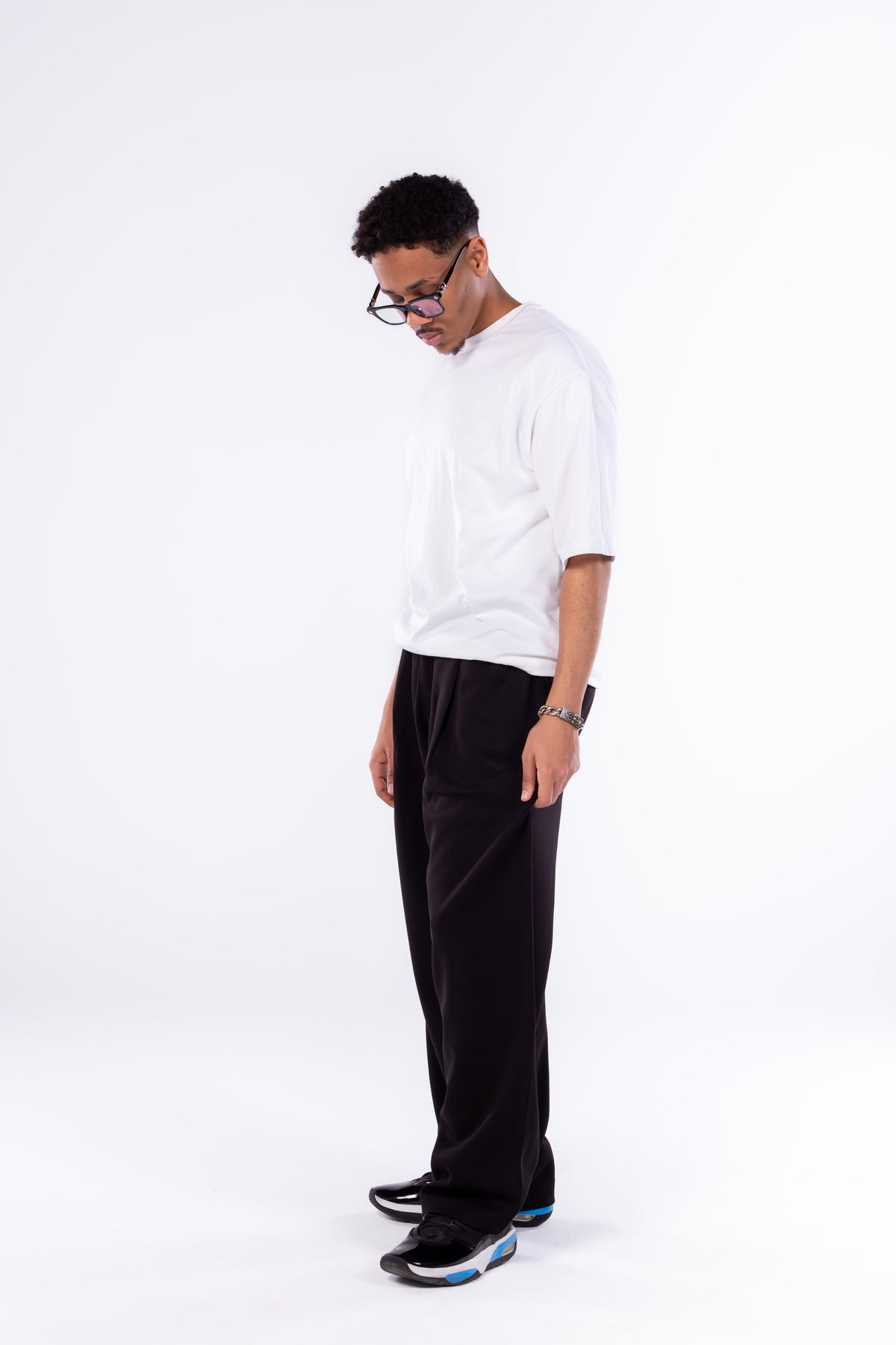Relaxed Fit Pants BLACK