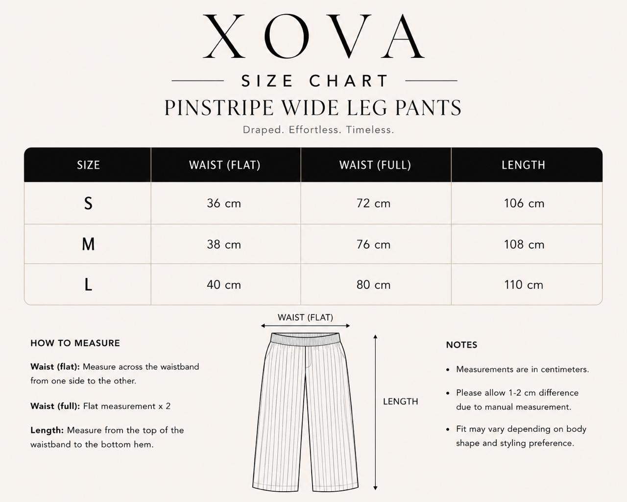 Draped Pinstripe Pants